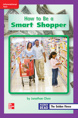 Reading Wonders Leveled Reader How to Be a Smart Shopper: Ell Unit 6 Week 4 Grade 2 by 