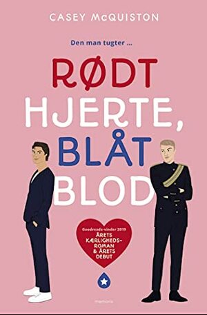 Rødt hjerte, blåt blod by Casey McQuiston