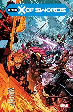 X-Men: X of Swords: Bd. 2 by Pepe Larraz, Benjamin Percy, Mahmud Asrar, Zeb Wells, Tini Howard, Carmen Carnero, Joshua Cassara, Jonathan Hickman, Stefano Caselli, Phil Noto, Leinil Francis Yu, Gerry Duggan
