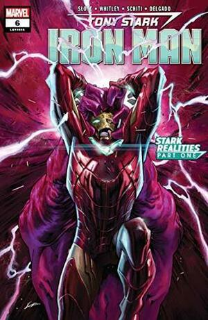 Tony Stark: Iron Man #6 by Alexander Lozano, Valerio Schiti, Dan Slott