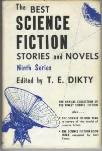 The Best Science Fiction Stories and Novels Ninth Series by T.E. Dikty