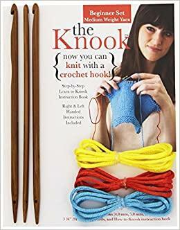 The Knook Beginner Set With 3 Knooks, 3 Long Cords and Booklet by Leisure Arts Inc.