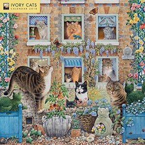 Ivory Cats Wall Calendar 2018 (Art Calendar) by Lesley Anne Ivory