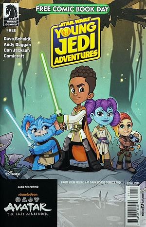 Free Comic Book Day 2025: Star Wars – Young Jedi Adventures / Avatar – The Last Airbender #1 by Dave Scheidt