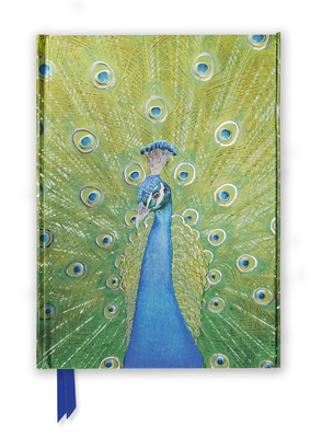 Peacock in Blue & Green (Foiled Journal) by 