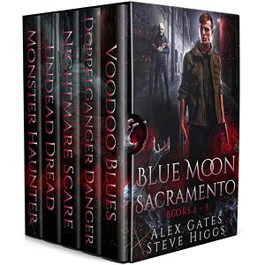 Blue Moon Sacramento Books 1 - 5 by Alex Gates, Alex Gates, Steve Higgs