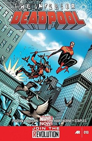 Deadpool (2012) #10 by Alex Trofin, Edgar Delgado, Brian Posehn, Val Staples, Gerry Dugan, Linda Pricăjan, Octav Ungureanu, Tradd Moore, Mike Hawthorne, Gerry Duggan