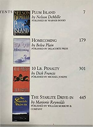 Reader's Digest Select Editions, Volume 236, 1998 #2: 10 lb. Penalty / Plum Island / The Starlite Drive-in / Homecoming by Marjorie Reynolds, Belva Plain, Reader's Digest Association, Nelson DeMille, Dick Francis
