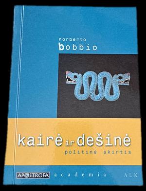 Kairė ir dešinė: politinė skirtis by Inga Tuliševskaitė, Vytautas Radžvilas, Norberto Bobbio