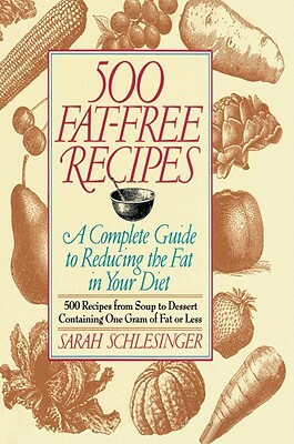 500 Fat Free Recipes: A Complete Guide to Reducing the Fat in Your Diet: A Cookbook by Sarah Schlesinger