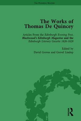 The Works of Thomas de Quincey, Part I Vol 6 by Grevel Lindop, Barry Symonds