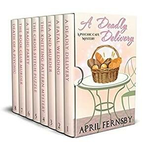 Psychic Cafe Mysteries -Box Set :Books 1 to 8 by April Fernsby