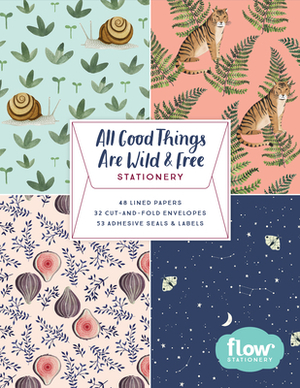 All Good Things Are Wild and Free Stationery by Astrid Van Der Hulst, Editors of Flow Magazine, Irene Smit