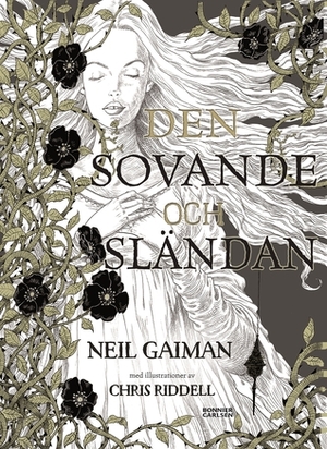 Den sovande och sländan by Neil Gaiman, Kristoffer Leandoer, Chris Riddell