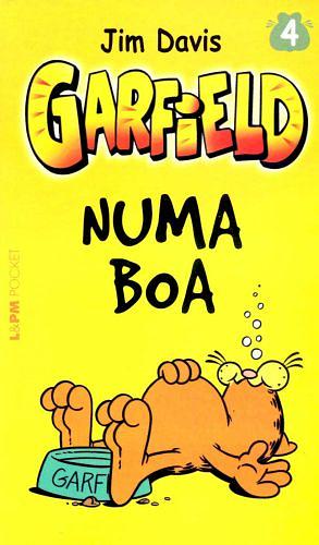 Garfield numa boa by Jim Davis