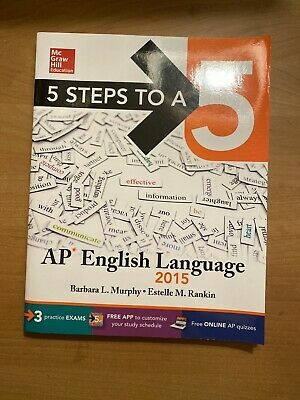 5 Steps to a 5 AP English Language with CD-ROM, 2015 Edition by Estelle M. Rankin, Barbara L. Murphy
