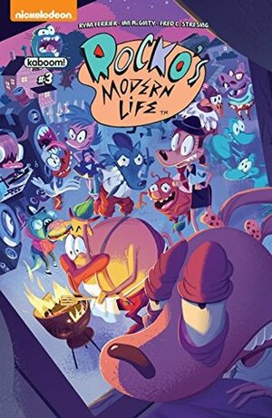 Rocko's Modern Life #3 by Fred Stresing, Ryan Ferrier, Ian McGinty, Jorge Monlongo, Tony Millionaire