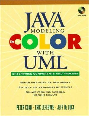 Java Modeling in Color with UML: Enterprise Components and Process by Jeff de Luca, Eric Lefebvre, Peter Coad