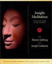 Insight Meditation: A Step-by-step Course on How to Meditate by Sharon Salzberg