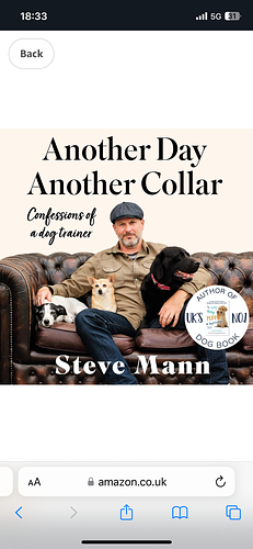 Another Day, Another Collar: My Life Training Dogs by Steve Mann