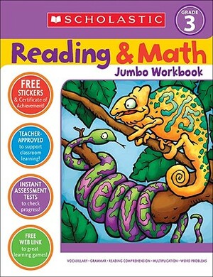 Reading & Math Jumbo Workbook: Grade 3 by 