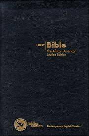 Holy Bible : African American Jubilee Edition : Contemporary English Version by Anonymous