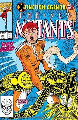 New Mutants (1983-1991) #95 by Joe Rosen, Rob Liefeld, Brad Vancata, Joe Rubinstein, Louise Simonson