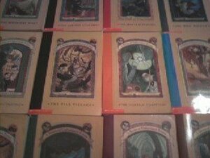 A Series of Unfortunate Events Set books #1-9 by Lemony Snicket