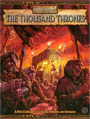 The Thousand Thrones by Green Ronin, Fantasy Flight Games, Robert F. Schwalb