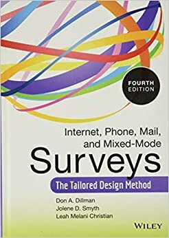 Internet, Mail, and Mixed-Mode Surveys: The Tailored Design Method by Jolene D. Smyth, Leah Melani Christian, Don A. Dillman