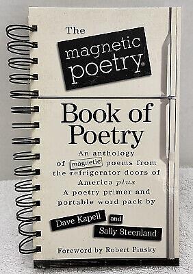 The Magnetic Poetry Book of Poetry: An Anthology of Magnetic Poems from the Refrigerator Doors of America Plus a Poetry Primer and Portable Word Pack by Dave Kapell, Sally Steenland