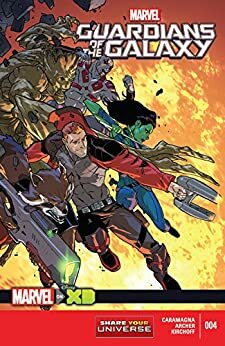 Marvel Universe Guardians of the Galaxy (2015) #4 by Joe Caramagna