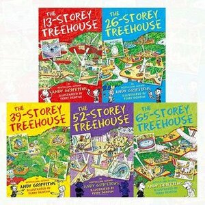 Treehouse Books Collection Andy Griffiths 5 Books Bundle by Andy Griffiths, Terry Denton