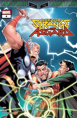Doctor Strange In Asgard 4 by Derek Landy