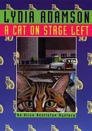 A Cat on Stage Left: An Alice Nestleton Mystery by Lydia Adamson