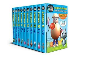 Learn to Read with Reading Eggs Box Set 2: Lessons 11–20 by Katy Pike, Sara Leman