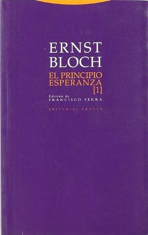 El principio esperanza 1 by Ernst Bloch