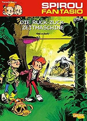 Spirou und Fantasio 34: Die Ruck-Zuck-Zeitmaschine: Spannende Abenteuer für Mädchen und Jungen ab 8 by Janry, Tome