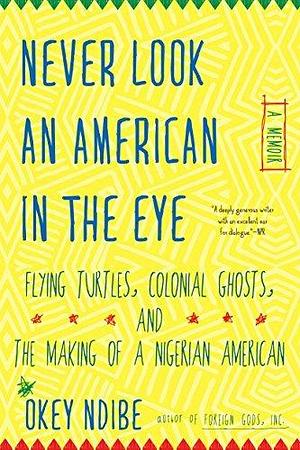 Never Look an American in the Eye: A Memoir of Flying Turtles, Colonial Ghosts, and the Making of a Nigerian Americ an by Okey Ndibe, Okey Ndibe