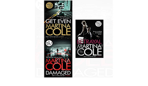 Betrayal and get even and damaged 3 books collection set by Martina Cole