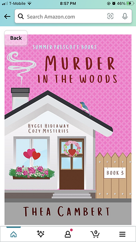 Murder in the Woods  by Thea Cambert