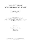 The Snettisham Roman Jeweller's Hoard by Catherine Johns, Andrew Burnett