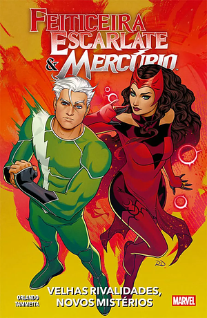 Feiticeira Escarlate & Mercúrio by Steve Orlando