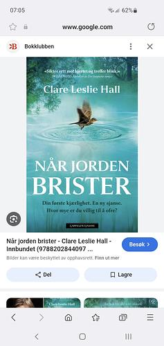 Når jorden brister by Clare Leslie Hall