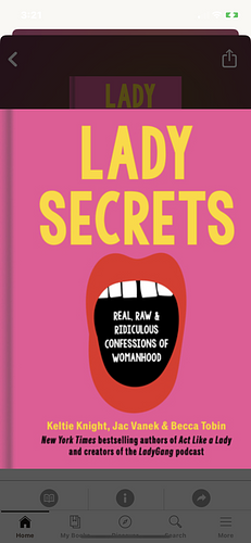 Lady Secrets by Jac Vanek, Keltie Knight, Becca Tobin