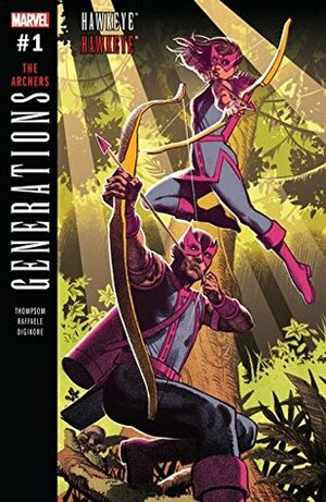 Generations: Hawkeye & Hawkeye #1 by Greg Smallwood, Stefano Raffaele, Kelly Thompson