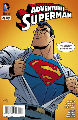 Adventures of Superman (2013-2014) #4 by Dan Abnett, Tom DeFalco, Andy Lanning, Rob Williams