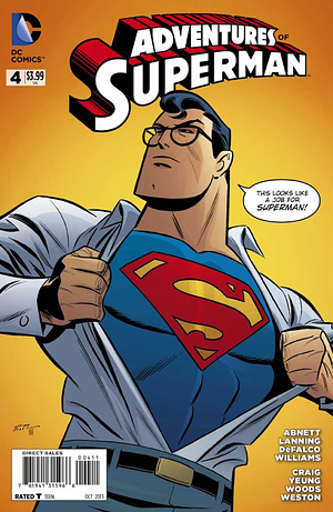 Adventures of Superman (2013-2014) #4 by Rob Williams, Dan Abnett, Tom DeFalco, Andy Lanning