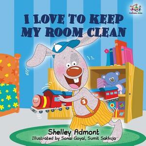 I Love to Keep My Room Clean: Children's Bedtime Story by Kidkiddos Books, Shelley Admont