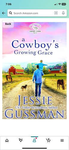 A Cowboy's Growing Grace by Jessie Gussman